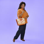 Inside Out 2 Anxiety Glow Tote Crossbody Bag with Coin Bag LFlifestyle1 view 2